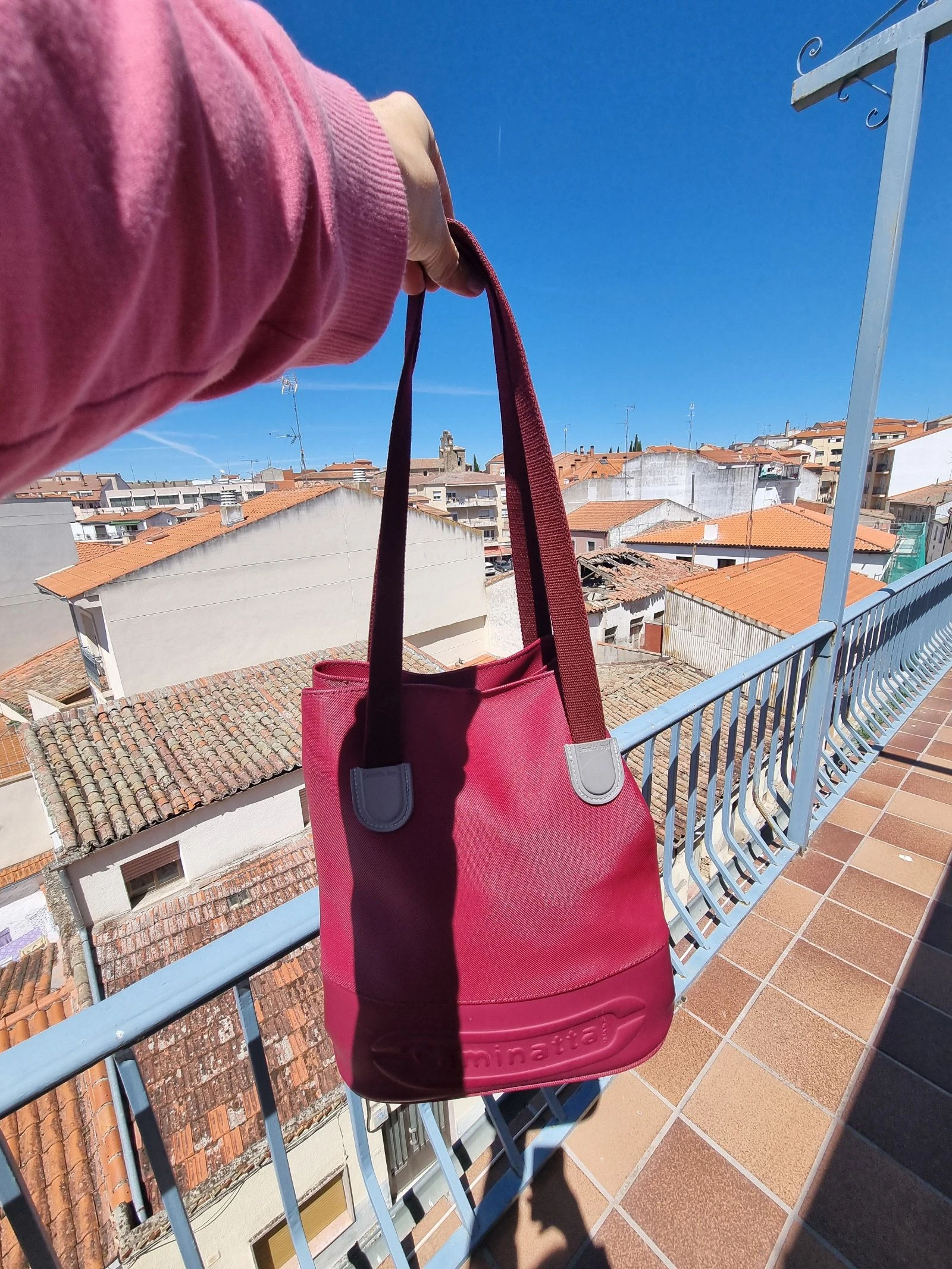 Bolso granate Caminatta
